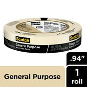 Scotch Expressions Washi Tape, Gray w/ Pink & Red .59 x 393, 1 Roll