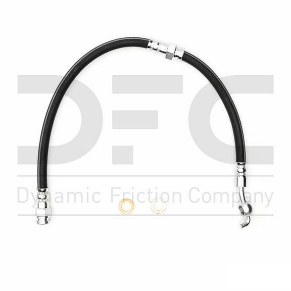 Front Dynamic Friction Company Brake Line Hose 350-54008 For 1994-1997 Ford Aspire