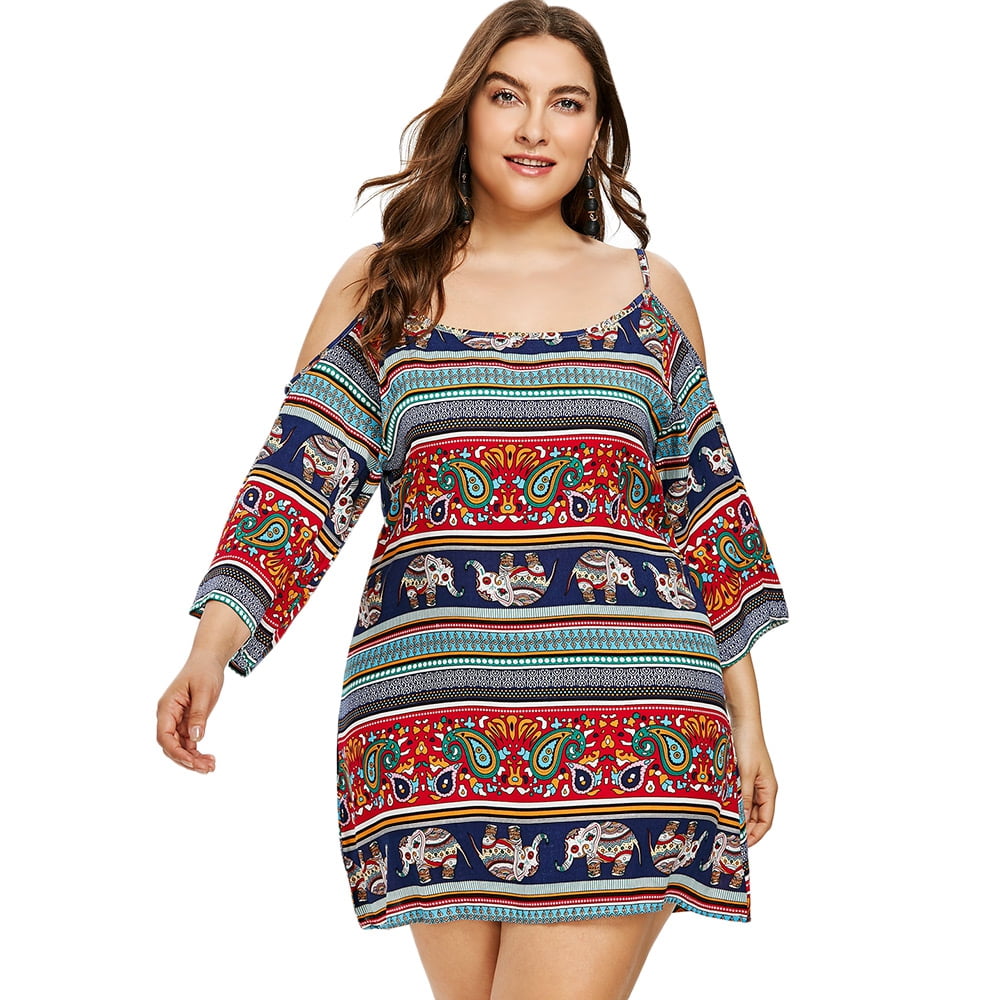 open shoulder summer dress