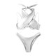 thumbnail image 5 of WILLBEST Trajes de Baño Mujer Bikini Con Tirantes de Color Liso Para Mujer, E y Cómodo, 5 of 5