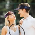 thumbnail image 6 of KLL Sport Sun Visor Hats Ball Caps Empty Top Baseball Sun Cap for Men Women-Dreamy Forest Elf, 6 of 6