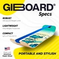 thumbnail image 6 of GIBBON SlackBoard Balance Trainer for All Ages - Waves, 6 of 8