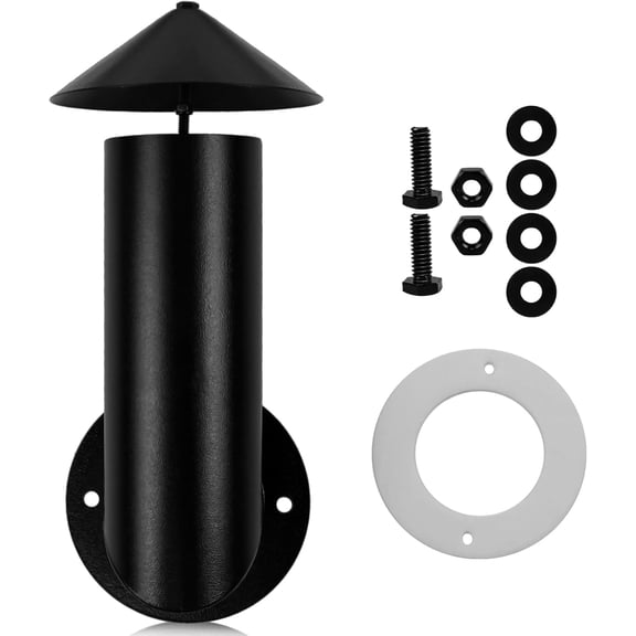 Pellet Grill Smoke Stack Chimney Replacement for Pit Boss Traeger Camp Chef, Replacement Stack Smoker Kits with Umbrella, Gasket, Screw, Locking Washer & Washer
