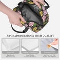 thumbnail image 3 of Naloa Colorful Roses Print Lunch Bag for Women & Men Insulated Lunch Box or Cooler Lunch Tote Bags for Work, Travel, Outdoor, 3 of 5