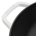 thumbnail image 2 of Staub Cast Iron Perfect Pan , Dutch Oven, 4.5-quart,  serves 4-5, Made in France, White, 2 of 5