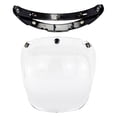 thumbnail image 2 of Motorcycle 3 Snap Visor , Lens Windshield For , Clear, 2 of 6