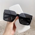 thumbnail image 4 of Stylish Semi-Rimless Fashion Sunglasses for Women & Men - UV400 Protection for Beach, Driving & More!, 4 of 6