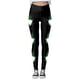 thumbnail image 4 of WILLBEST Leggings de Yoga de Cintura Alta para Mujer, Suaves, Elásticos, con Estampado Navideño Y Bloques de Color, Cómodos Y para Fitness. Extra Grande, 4 of 4
