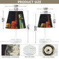 thumbnail image 4 of Cat Books Desk Lamp 3 Color Modes LED Table Lamp Nightstand Reading Light for Bedroom Living Room, 4 of 8