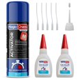 thumbnail image 1 of CA Glue Magic Chems con activador 24 ml + 200 ml de cianoacrilato, 1 of 9