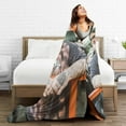 thumbnail image 6 of Jellys Music Rolls Blanket Flannel Fleece Blanket Ultra Soft Lightweight Throw Blanket for Bed Couch Living Room 40"x30", 6 of 6