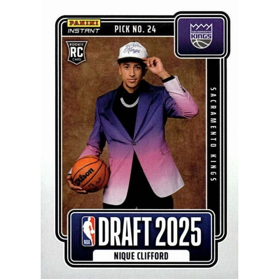 2025-26 Instant Draft Night Basketball Nique Clifford NBADN-23 [Rookie]
