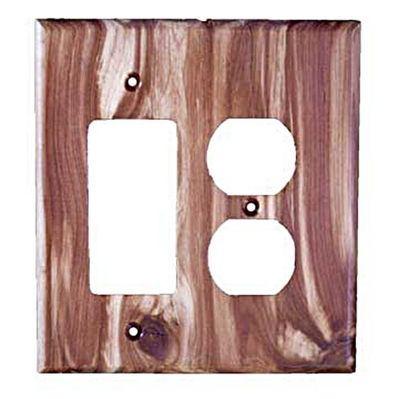 Switch Plate - Traditional - Duplex / Rocker - Juniper