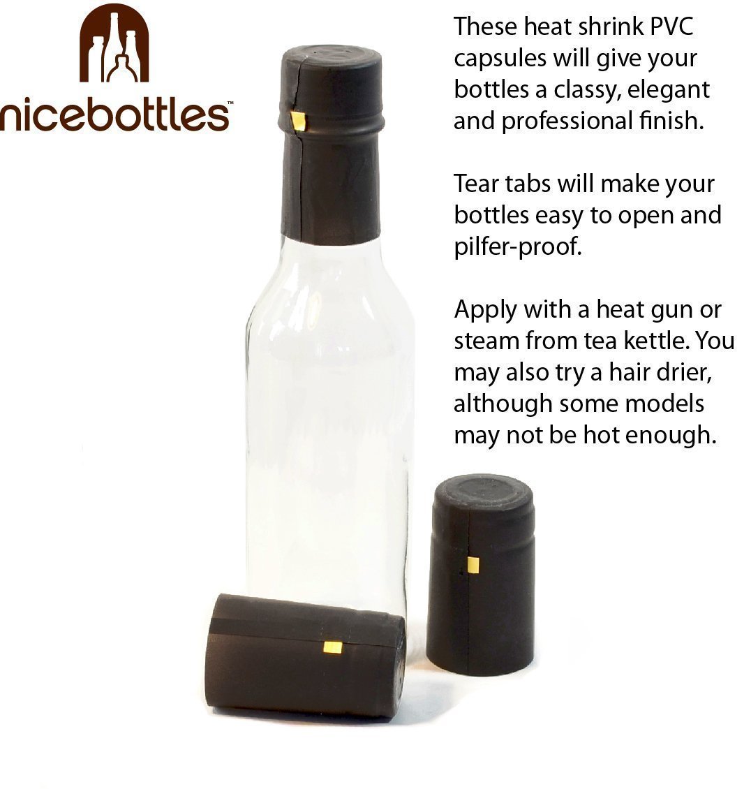 Clear Glass Woozy Bottles w/ Cork Stoppers