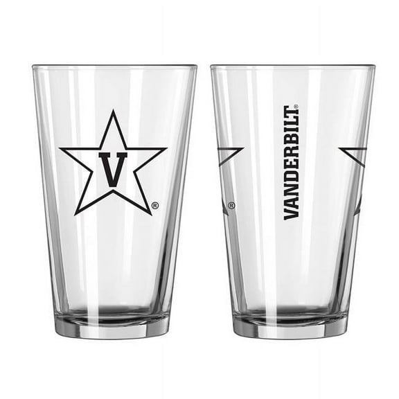 16 oz NCAA Vanderbilt Commodores Gameday Pint Glass
