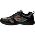 thumbnail image 2 of Pyramid Men's Path Lite Hybrid Mesh Bowling Shoes - Black/Digital Orange, 2 of 4