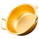 thumbnail image 5 of Multi Purpose Mixing Bowl Aluminium Alloy Perfect For Outdoor Enthusiasts Dining Table Use Golden Easy To Carry 1Pack, 5 of 5