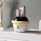 thumbnail image 3 of Tholdsy Efficient Garbage For Home And Living Room Bin Trash Large For Your Desk Out Storage Desktop Office Trash Room Carpetas de archivos Bolígrafo pequeño amarillo, 3 of 6