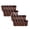 A576 Coffee 4.8x3.8x3.8" 2Pack, variant on 2Pcs Buckets For Drinks 32oz Buckets With Lids And Handles Snowflake Cookie Drink Bucket For Drinks Snacks Summer Pool Party And Supplies Glass&Bottle