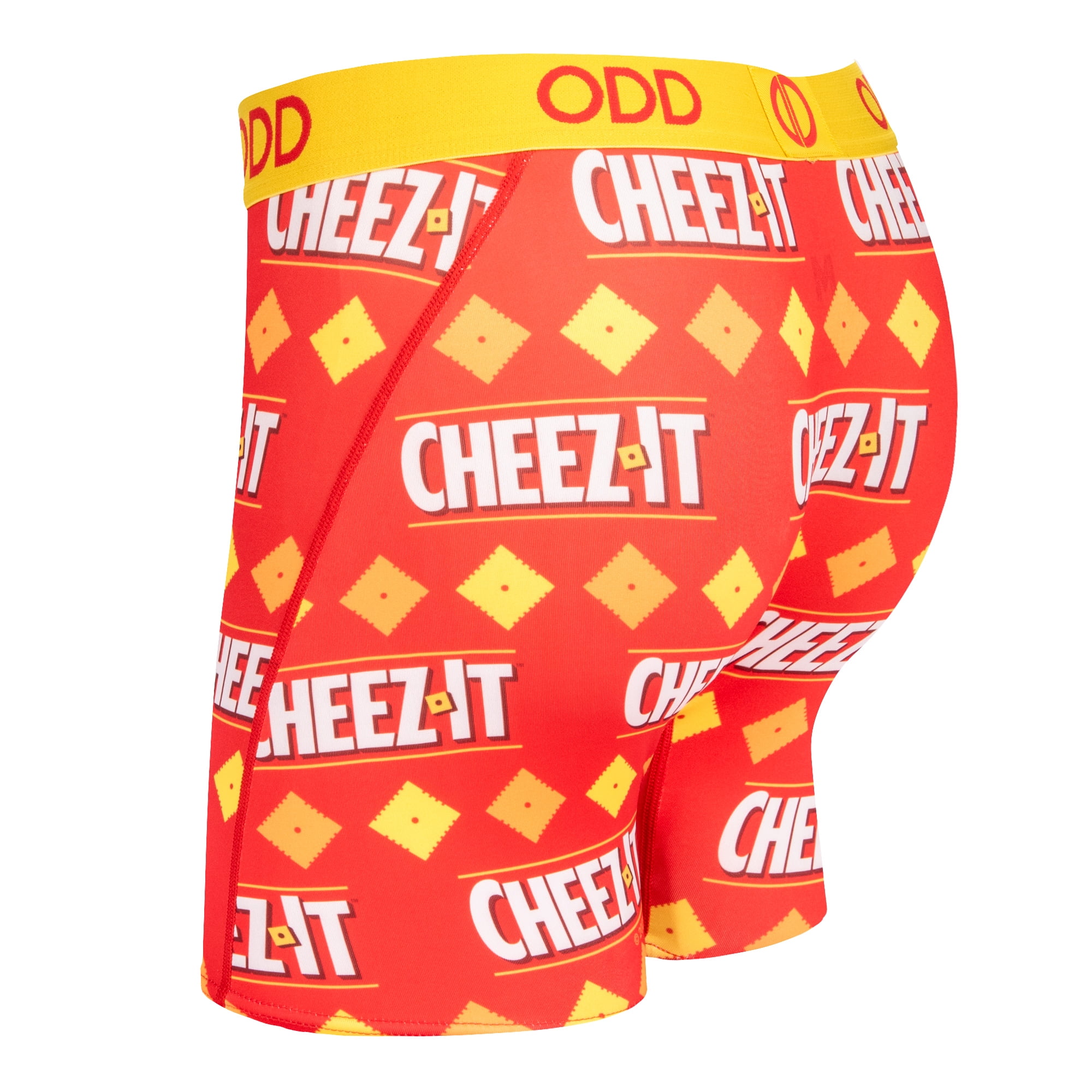 Odd Sox, Cheez It, Men's Boxer Briefs, Funny Novelty Underwear, XX Large 