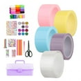 thumbnail image 1 of Goriertaly Blow Bubbles Double Sided Tape for Bucket DIY Craft Storage Ball Kids 5PCS Handmade Classroom 5 Colors 5 Pcs Storage Bucket 1Set, 1 of 6