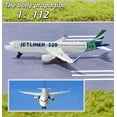 thumbnail image 3 of Airplane A320 Plane Building Toys Sets City Airplane Airliner Building Blocks Gifts for Adults (129pcs), 3 of 6