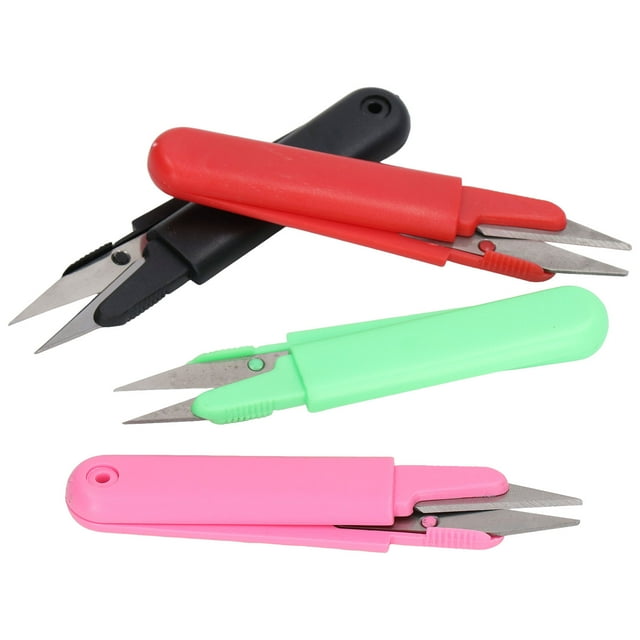 Tijeras De Coser, Tijeras De Hilo Redondas Resistentes Al Desgaste Para Costura DIY, Ligeras Para Coser Para Tejer En El Hogar