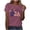 A30 Hot Pink, variant on Mifsaly Independence Day Shirt Women Crewneck Short Sleeve Tops Summer Casual Usa Patriotic Graphic Cotton T Shirts Lightweight Breathable Daily Wear Fashion Tees L