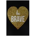 thumbnail image 1 of Stupell Home D?Cor Lulusimonstudio Be Brave Glitter Boutique Chic Placa de pared 10 X 0.5 X 15 Hecho con orgullo en Estados Unidos, 1 of 1