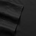 thumbnail image 3 of Sweet Home Collection Microfiber Polyester Sheet Sets, Split King, Black, 7-Pieces, 3 of 4