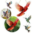 thumbnail image 3 of Acrylic Hummingbird Light Traps for Decorating Windows, Terraces, Balconies and Christmas Trees, 3 of 9