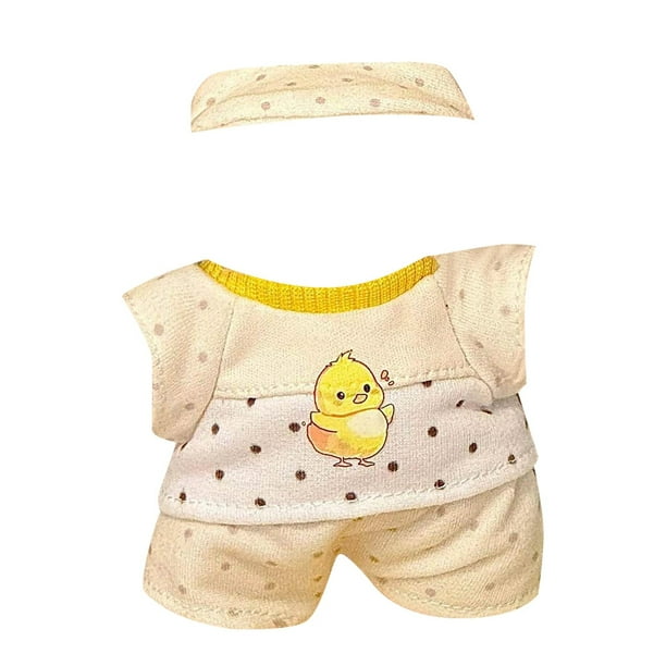 Ropa para muñecas de 17 cm para niños a partir de 3 años. Trajes de tela suave para jugar en interiores. Accesorios de disfraces compatibles con muñecas de 17 cm.