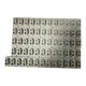 thumbnail image 2 of 5 tiras de silicona conductoras para teclados, almohadillas, reparación profesional de teclas para sistemas de 12 y 13 teclas y repuestos ligeros., 2 of 9