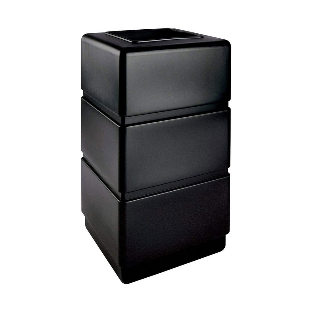 Commercial Zone 732401 38 Gallon 3 Tier Open Top Waste Trash Container