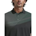 thumbnail image 7 of Ben Hogan Men's & Big Men's Assymetric Heather Printed Golf Polo, Sizes S-5XL, 7 of 7