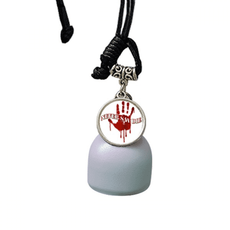 Absolute Handprint Abandon Death Wind Chimes Bell Car Pendant