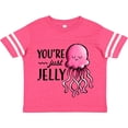 thumbnail image 3 of Inktastic You're Just Jelly with Pink Jellyfish Boys or Girls Toddler T-Shirt, 3 of 5
