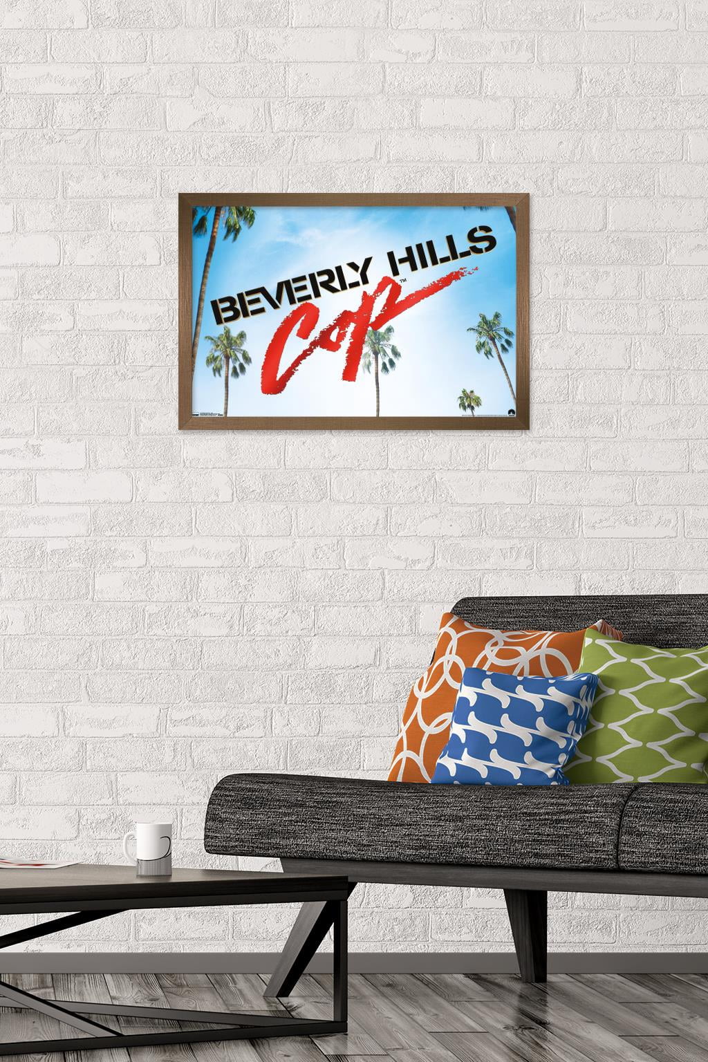 Beverly Hills Cop - Logo Wall Poster, 14.725" x 22.375", Framed