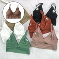 thumbnail image 3 of deportivo de bienestar para mujer, deportivo con tirantes finos, sin aros, acolchado, Top corto para Fitness Spa Café Yinane Chaleco Bralette para mujer, 3 of 8