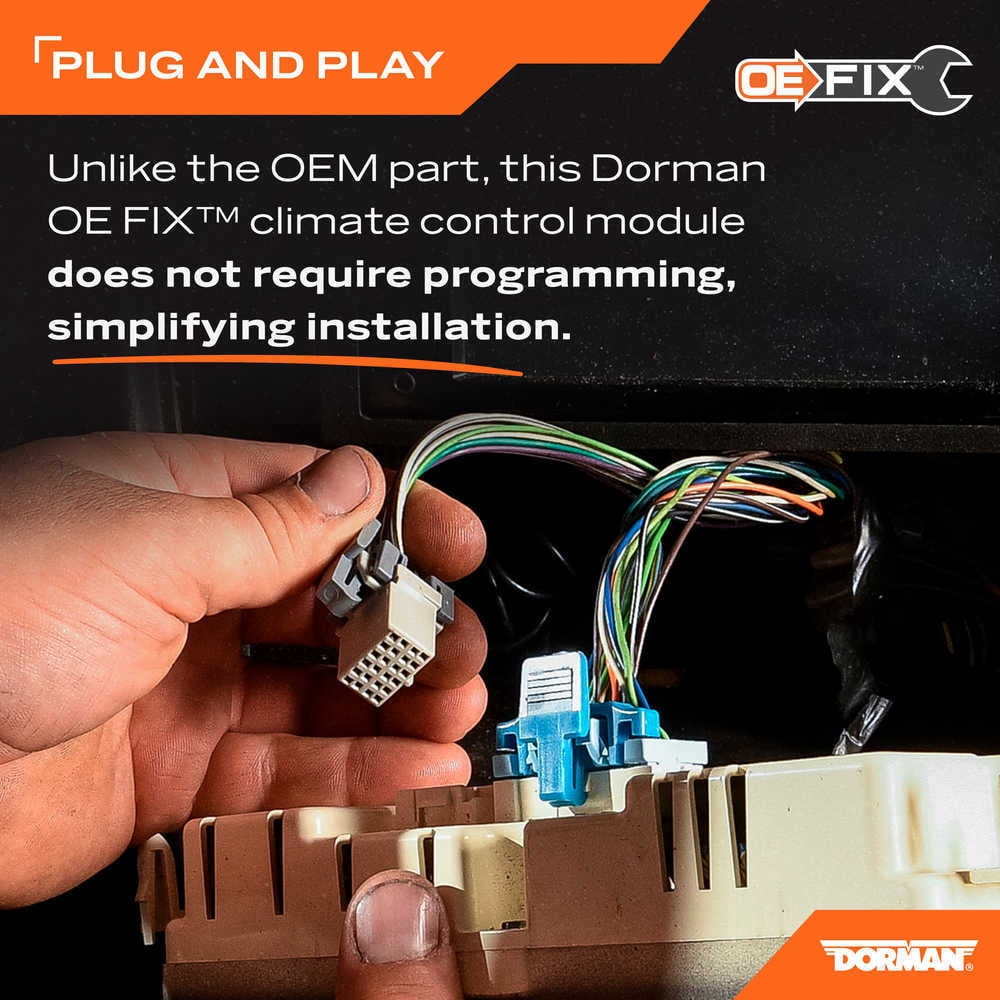 DORMAN OE SOLUTIONS - CLIMATE CONTROL Fits 2012 GMC Acadia