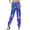Blue, variant on Pants Women Fashion Loose Street Style Slacks in Metallic Color Pants Sports Hop Party Shiny Trousers Ladies Dress Pants Silver L