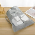 thumbnail image 3 of iaksohdu iaksohdu 5Pcs Shoe Bags Printing Portable Drawstring Dust-proof Waterproof Storage Multi-Function Non-Woven Fabric Travel Shoe Bags Shoes Accessory, 3 of 5