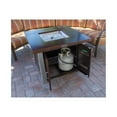 thumbnail image 3 of AZ Patio Heaters Propane Fire Pit Hammered Bronze and Stainless Steel Finish, 3 of 5