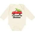 thumbnail image 3 of Inktastic I'll Be Home for Christmas Truck with Tree Boys or Girls Long Sleeve Baby Bodysuit, 3 of 5