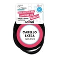 thumbnail image 1 of Ligas para cabello Scunci color negro 10 pzas, 1 of 2