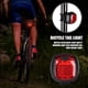 thumbnail image 3 of Luz trasera LED para bicicleta, impermeable, recargable, para asiento de bicicleta, luz trasera, 3 of 6