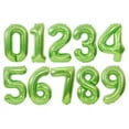 thumbnail image 3 of 40" JUMBO LARGE FOIL NUMBER BALLOON FLOATING SILVER GOLD BLACK RED WHITE Numbers, 3 of 6