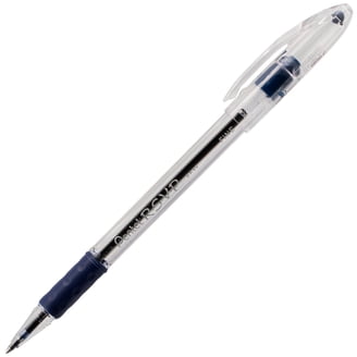 Pentel, R.S.V.P.® Ballpoint Pens, 12 Pack, Fine Point, Blue Ink