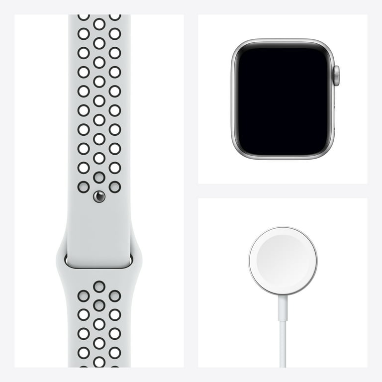 Apple Watch Nike Series 6 GPS, 44mm Silver Aluminum Case with Pure