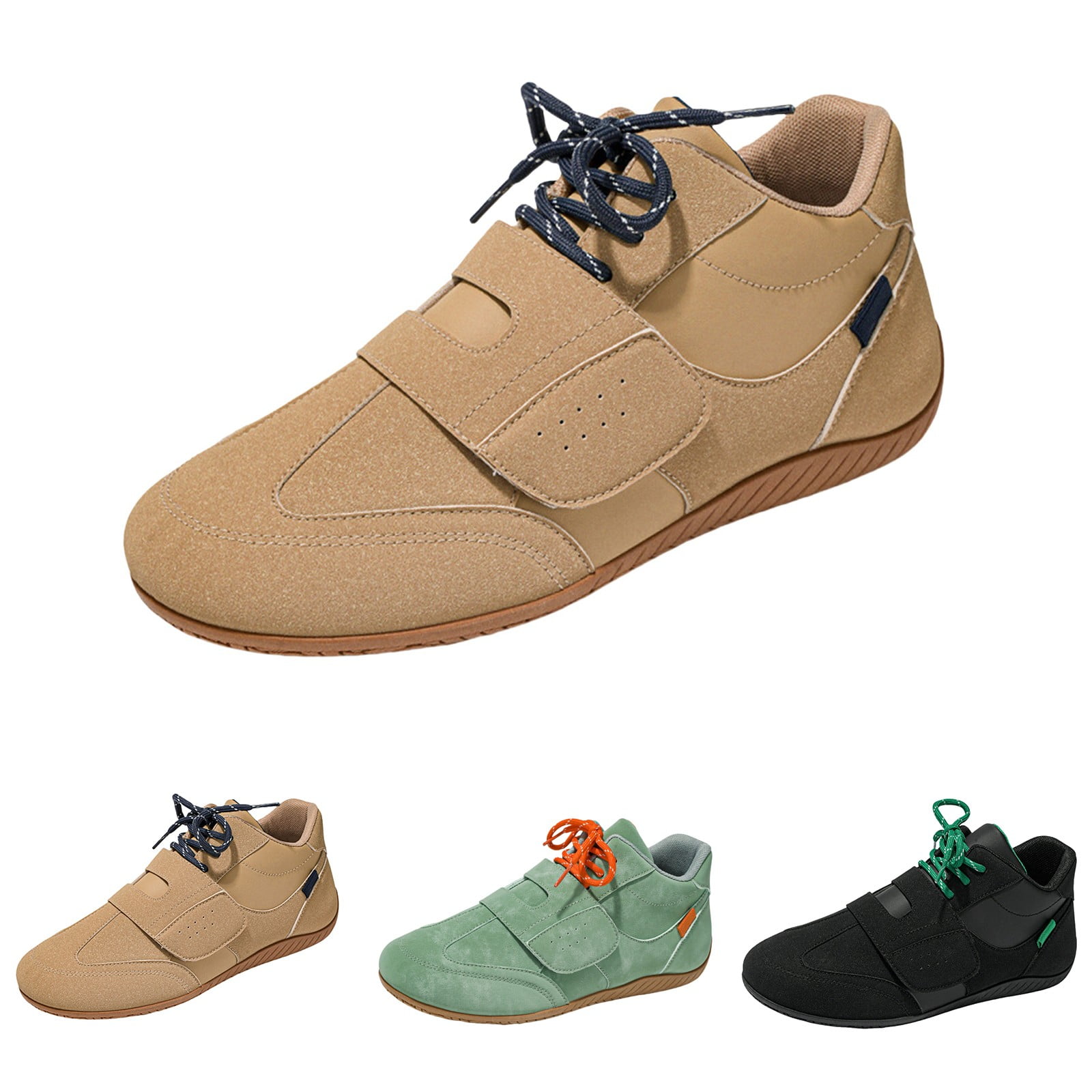 XIMIN Stones Throwing Shoes Men and Womens Discus Throw Shoes Shotput and Javelin Shoes for Running Track and Field Equipment Training Gear Footwear (9, Khaki)